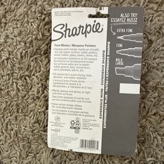 Sharpie Oil Based Paint Marker, Assorted Colors, Pack of 5 NEW FAST SHIPPING