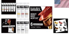 Artist Quality Iridescent Acrylic Paint Kit