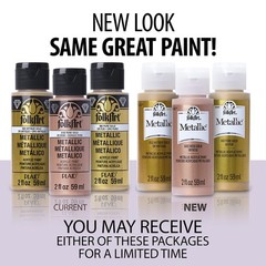 Multisurface Metallic Paint 2 oz Charcoal Black Art Craft Pigment Color