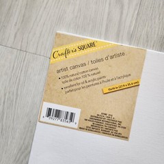 Crafter’s Square Artist Canvas 11×14″ Inches 100% Natural Cotton Canvas