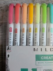 Zebra Pen Mildliner 78115 Double Ended Brush Highlighter – 15 Assorted Colors