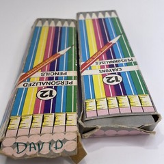 Lot Of 19 Vintage 1970’s Made In Canada ‘John Clark’ Personalized Pencils NIB