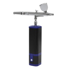 Airbrush Kit w/Compressor Battery Powered Portable Airbrush Kit Airbrush Gun Kit