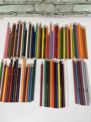 Mixed Lot Colored Pencils Berol Colorific, Crayola, CraZart, A Fine Touch, 82