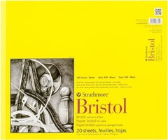 300 Series Bristol Paper Pad, 14×17, 20 Sheets – Ideal for All Artists