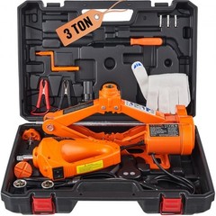 Electric Car Jack, 3 Tons /6600 lbs Scissor Jack with Electric Impact Wrench…