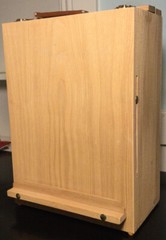 U.S. Art Supply Wood Box Easel Painting – Oil, Acrylic, Watercolor