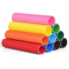 10 Sheets A4 8.3×11.7 Inch Colored Corrugated Cardboard Sheets Paper for DIY Cra