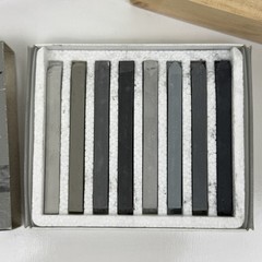 Jack Richeson Assorted Sauce Charcoals With Cretacolor Grey Colors Pastels NMore