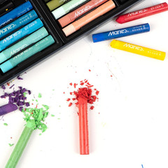 Oil Pastels Set, Tin Box 48 Colors + 4 Bonus White Sticks, Rich Pigments, Smooth