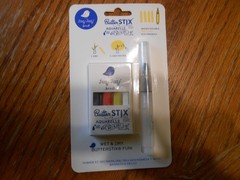 AQUARELLE JAQ JAQ Wet & Dry Butter Stix Water Soluble (4 Colors) NIP