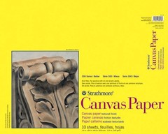 300 Series Canvas Pad, Glue Bound, 16×20 inches, 10 Sheets (115lb/187g) – Art…