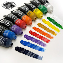 Acrylic Paint Special Acrylic Paint Sets for Gel Plate Printmaking Supplies 9-Co