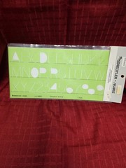 New Sealed Staedtler Mars Professional Lettering Guide – Vertical #978549V
