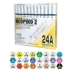 Derita alcohol marker Neopiko -2 basic 24A set