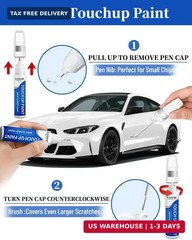 Black(L041/A1) Touch up Paint for Volkswagen-Exact Match Scratch Repair Kit 2-In