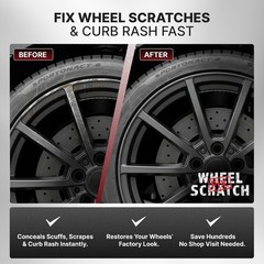 Universal Touch Up Paint Kit For Anthracite Gray Wheel Scratch Repair Kit