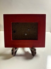 BUY 1 OR MORE, Chinese Carved Wood Easel 3.25″ Tall for Small Art & ACEO Cards