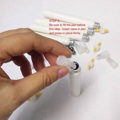 25 Empty Refillable Paint Pens furniture scratch repair auto car paint touch-up