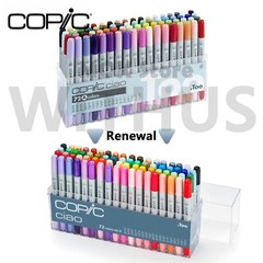Copic Marker 72 Piece Ciao Set A Twin Tipped – Artist Markers Anime Comic Manga