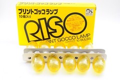 Riso Print Gocco Flash Bulb Lamp 20 Bulbs “10Bulbs x 2 ” NOS / Open Box Japan