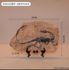 TOP! simulated Jurassic Cretaceous dinosaur skeletal fossil specimens 2.1LB