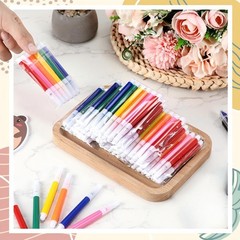 144 Pcs Mini Markers Bulk Colored Pen 3.4 Inch Vibrant Colors Portable Short …