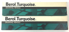 Berol Turquoise Pencils 375 E3 for film Brand NEW (10 per box) Made in Canada