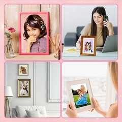 10 Pcs 6×8 Inch Metal Sublimation Photo Blanks Wall Frame Poster for Bedroom