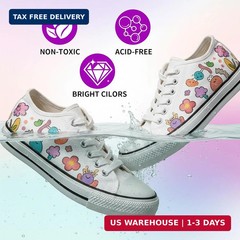 TANMIT 32 Colors Metallic Marker Pens, Dual Tip Acrylic Paint Pens Markers for B