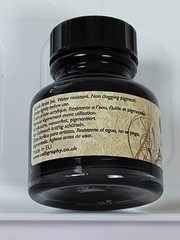 Manuscript Black Artist Ink 30ML Water Resistant Non Clogging For Fountain Pen