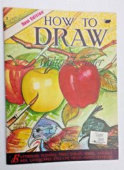 Walter Foster Art Book #2 How to Draw Vintage Softcover 10×13.5