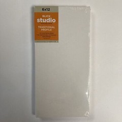 Blick Studio Stretched Cotton Canvas 6×12 inch 3/4 in Frame Traditional Profile