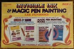 Invisible Ink & Magic Pen Painting – Lee Funbooks – Box 1 – 1982