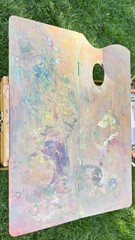 Mabef Italian Made French Style Field Easel Paint Box w/ Estate Provenance