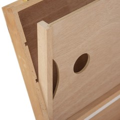 Wooden Table Easel Box W/ Storage Drawer Portable Artist Easel Painting Supplies