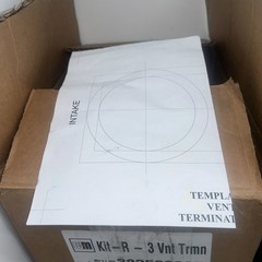 Weil McLain 383500397 Kit-R – 3 Vnt Trmn Wm – PVC Side Wall Vent Termination Kit