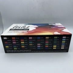 48 Color Set alcohol ink by U.S. Art Supply. 4.2 Fl Oz Per Bottle