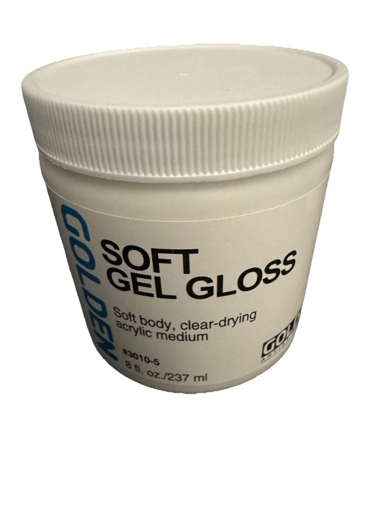 Golden Artist Colors – Soft Gel Gloss – 8 oz Jar