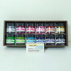 NICKER Watercolor Paint Poster Color 24 Colors Set 40ml PC40ML24N High coverage