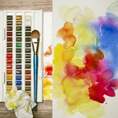 Winsor & Newton Cotman Watercolour Paint 48 Available Half Pan Colours