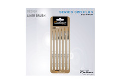 Rubens Artist Design Liner Brush 320 Plus 1Set (6ea Brushes)