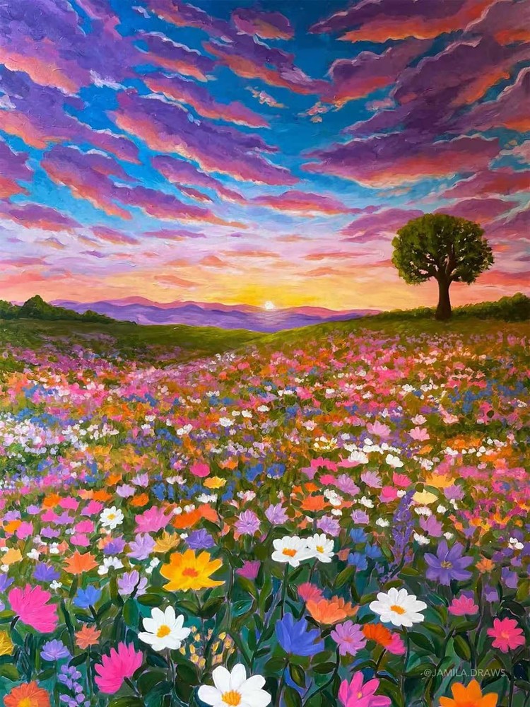 Diamond Art Kits for Adults, Flowers Diamond Painting Kits for Adults, Diamonds,