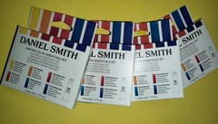 (4) Daniel Smith 6 Ct. Fine Watercolor Essentials~Brand new sets~Bid@$59.99~Wow