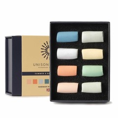 Unison Artists Soft Pastels Set Summer Colours Mini 8pc