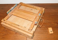 LARGE LOT! Artist Paints Brushes Oil Chalk Pastels Acrylic Supplies Easel Case