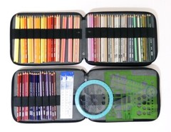 132 Prismacolor Premier Colored Pencils with 2 Zip Cases