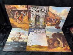 LOT K: 6 WALTER FOSTER ART INSTRUCTION BOOKS,Free Shipping! Old West,Boats,Barns