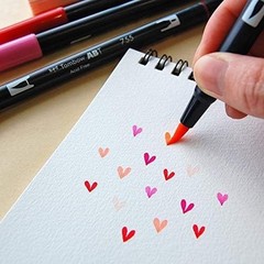 ABT 312 Dual Brush Pen – Holly Green