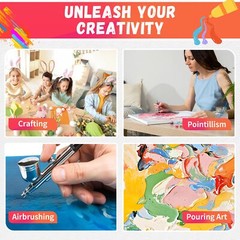 Stretched Canvas for Painting, 3″x3″, 4″x4″, 5″x7″, 9″x12″, Pack of 4